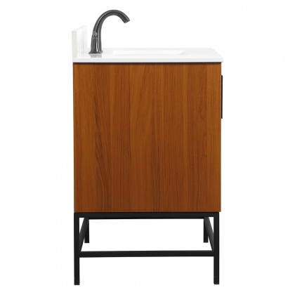 Elegant Bathroom Vanity - Teak (VF48836MTK-BS)