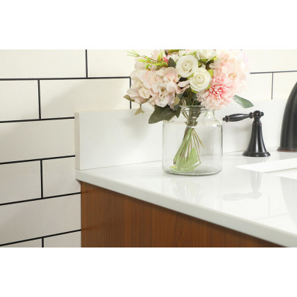 Elegant Bathroom Vanity - Teak (VF48836MTK-BS)