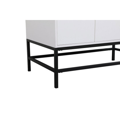 Elegant Bathroom Vanity - White (VF48836MWH)