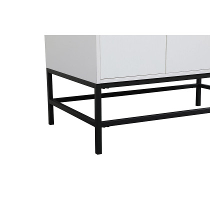 Elegant Bathroom Vanity - White (VF48836MWH-BS)