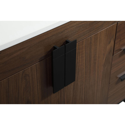 Elegant Bathroom Vanity - Walnut (VF48836MWT)