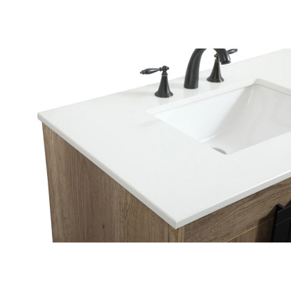Elegant Bathroom Vanity - Natural Oak (VF48836NT)