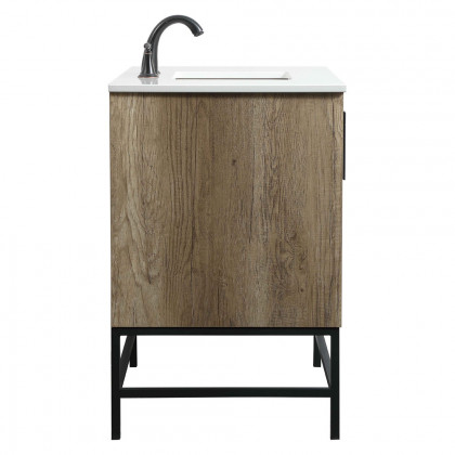 Elegant Bathroom Vanity - Natural Oak (VF48836NT)