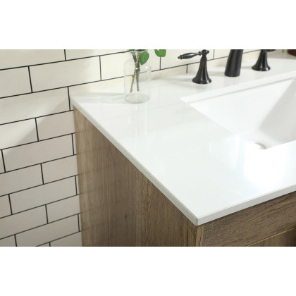Elegant Bathroom Vanity - Natural Oak (VF48836NT)