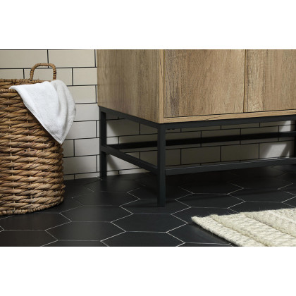 Elegant Bathroom Vanity - Natural Oak (VF48836NT)