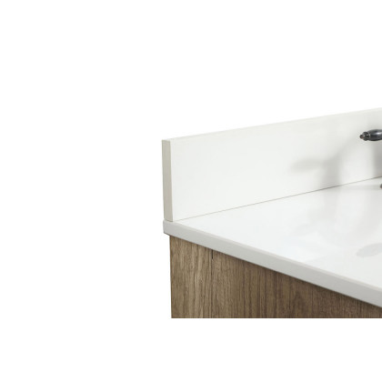 Elegant Bathroom Vanity - Natural Oak (VF48836NT-BS)