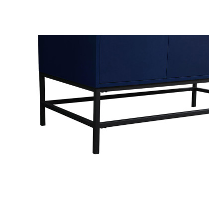 Elegant Bathroom Vanity - Blue (VF48842MBL)
