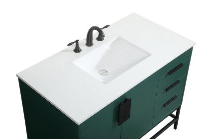 Elegant™ VF48842MGN Bathroom Vanity - Green