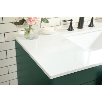 Elegant Bathroom Vanity - Green (VF48842MGN)