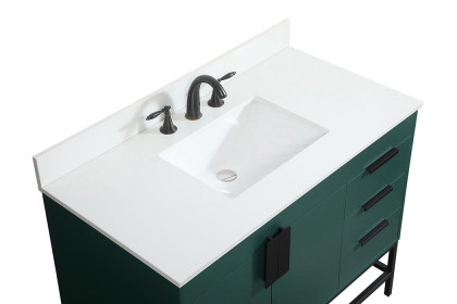 Elegant™ VF48842MGN-BS Bathroom Vanity - Green