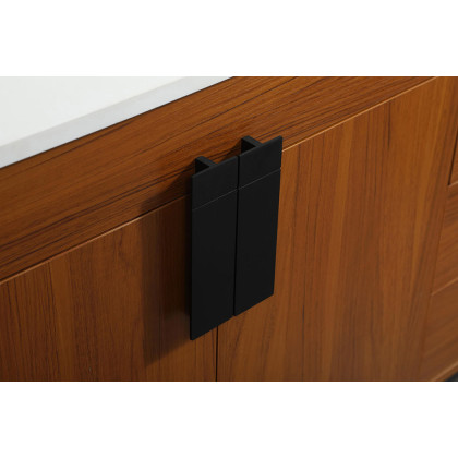 Elegant Bathroom Vanity - Teak (VF48842MTK)