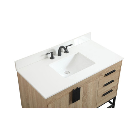 Elegant Bathroom Vanity - Mango Wood (VF48842MW-BS)