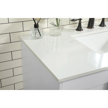 Elegant Bathroom Vanity - White (VF48842MWH)