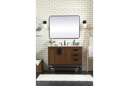 Elegant™ VF48842MWT Bathroom Vanity - Walnut