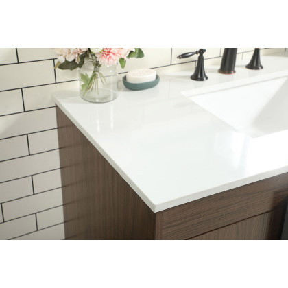 Elegant Bathroom Vanity - Walnut (VF48842MWT)