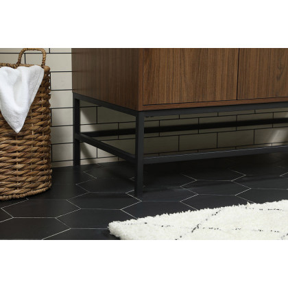 Elegant Bathroom Vanity - Walnut (VF48842MWT)