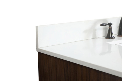 Elegant™ VF48842MWT-BS Bathroom Vanity - Walnut
