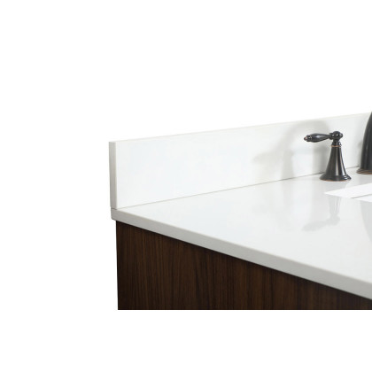 Elegant Bathroom Vanity - Walnut (VF48842MWT-BS)