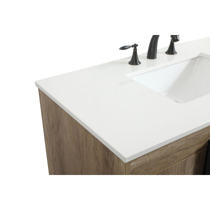 Elegant Bathroom Vanity - Natural Oak (VF48842NT)