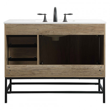 Elegant Bathroom Vanity - Natural Oak (VF48842NT)