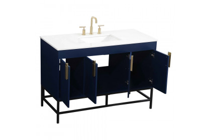Elegant™ VF48848MBL Bathroom Vanity - Blue