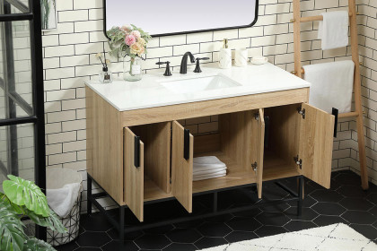 Elegant™ VF48848MW Bathroom Vanity - Mango Wood