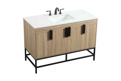 Elegant™ VF48848MW Bathroom Vanity - Mango Wood