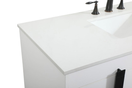 Elegant™ VF48848MWH Bathroom Vanity - White