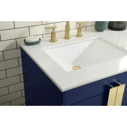 Elegant Bathroom Vanity - Blue (VF48860DMBL)