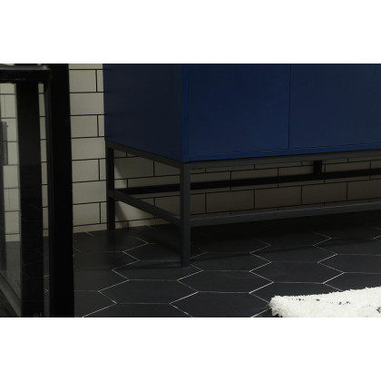Elegant Bathroom Vanity - Blue (VF48860DMBL)