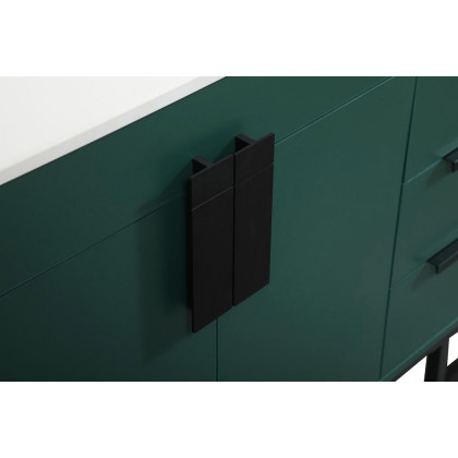 Elegant Bathroom Vanity - Green (VF48860DMGN)