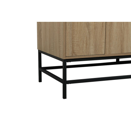 Elegant Bathroom Vanity - Mango Wood (VF48860DMW)