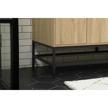 Elegant Bathroom Vanity - Mango Wood (VF48860DMW)