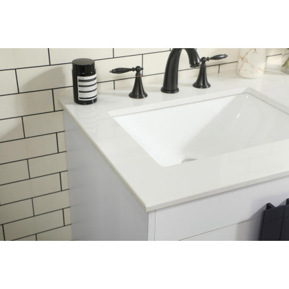 Elegant Bathroom Vanity - White (VF48860DMWH)
