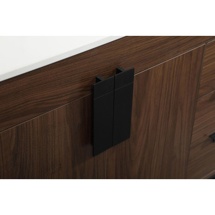 Elegant Bathroom Vanity - Walnut (VF48860DMWT)