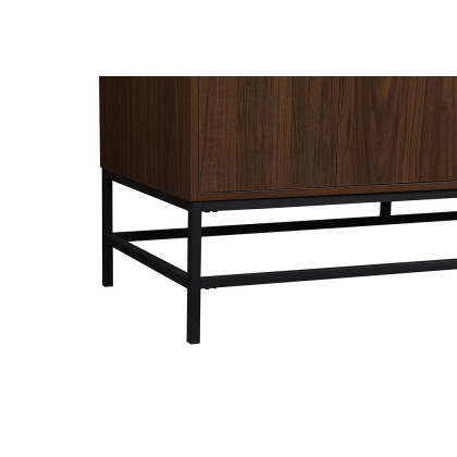 Elegant Bathroom Vanity - Walnut (VF48860DMWT)