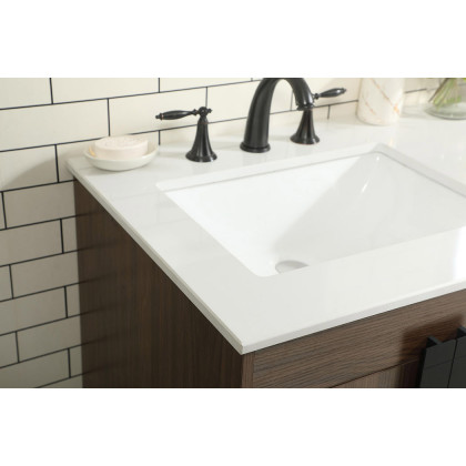 Elegant Bathroom Vanity - Walnut (VF48860DMWT)