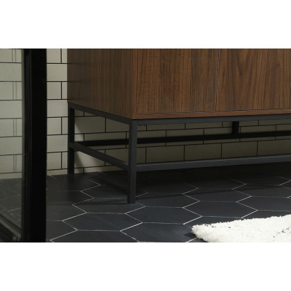 Elegant Bathroom Vanity - Walnut (VF48860DMWT)