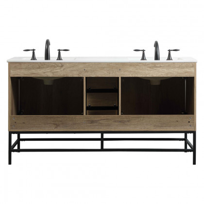 Elegant Bathroom Vanity - Natural Oak (VF48860DNT)