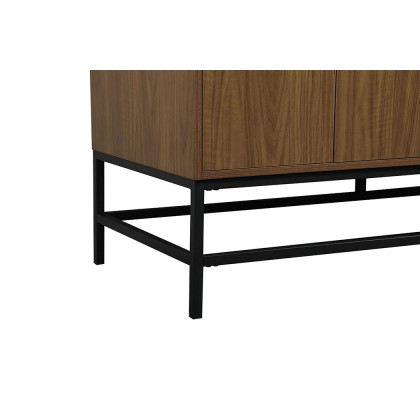 Elegant Bathroom Vanity - Walnut Brown (VF48860DWB)