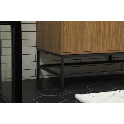 Elegant Bathroom Vanity - Walnut Brown (VF48860DWB)