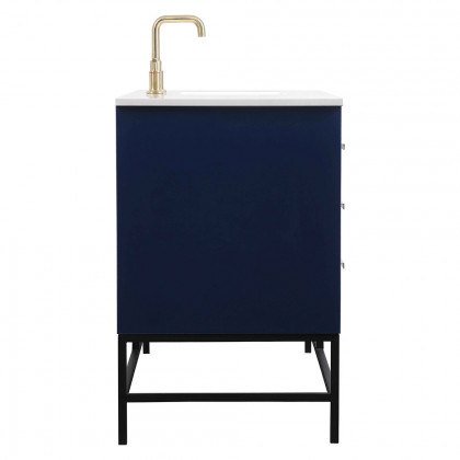 Elegant Bathroom Vanity - Blue (VF48860MBL)