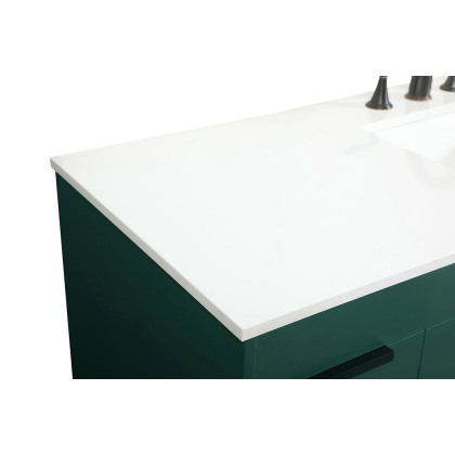 Elegant Bathroom Vanity - Green (VF48860MGN)