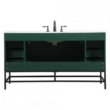 Elegant Bathroom Vanity - Green (VF48860MGN)