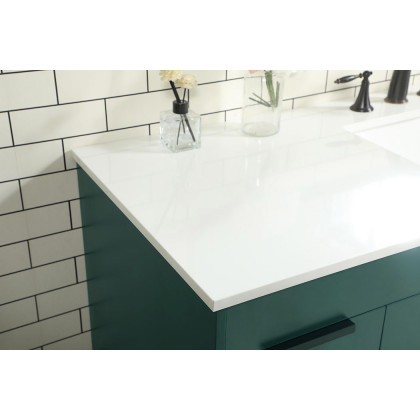 Elegant Bathroom Vanity - Green (VF48860MGN)