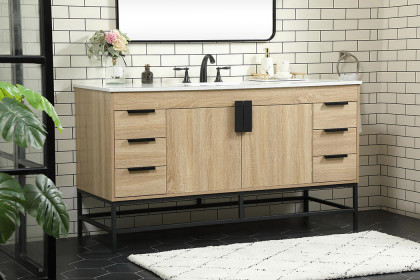 Elegant™ VF48860MW Bathroom Vanity - Mango Wood