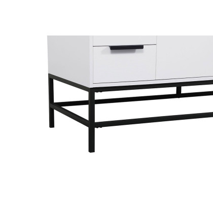 Elegant Bathroom Vanity - White (VF48860MWH)