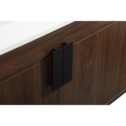 Elegant Bathroom Vanity - Walnut (VF48860MWT)
