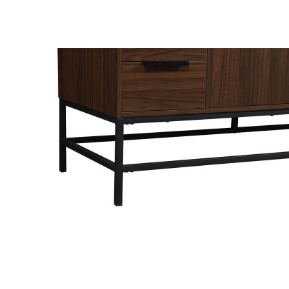 Elegant Bathroom Vanity - Walnut (VF48860MWT)