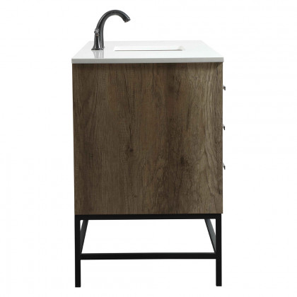 Elegant Bathroom Vanity - Natural Oak (VF48860NT)